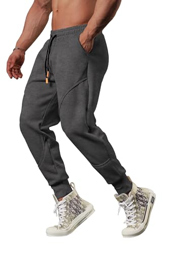 Men's Comfortable Drawstring Joggers with Pockets