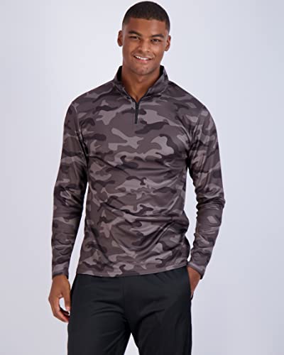 Men's Outdoor UPF 50+ Mesh Long Sleeve Pullover - 3 Pack