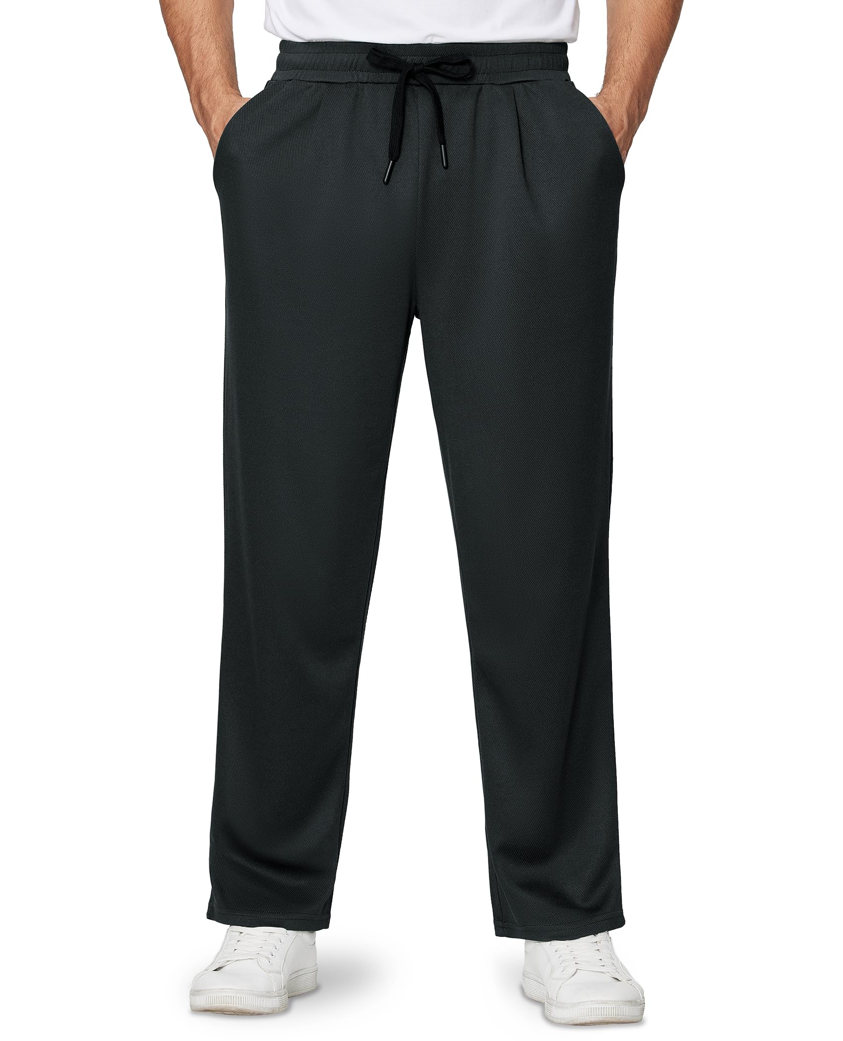 Men's Casual Sweatpants with Pockets & Drawstring